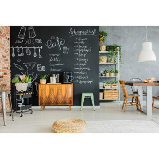 Stylowy Taboret metalowy Paris czarny D2.Design do kuchni i przedpokoju.