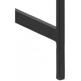 Biurko Actona Angus 110 Czarny - Industrialny Design