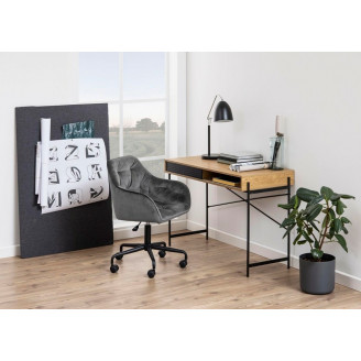 Biurko Actona Angus | Dąb i Czarny | Loft | Kup Teraz!