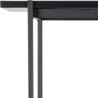 Regał Actona Angus 94 Czarny | Industrialny Design