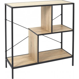 Regał Industrialny Rack 80 Czarny Intesi - Stylowe Półki 2