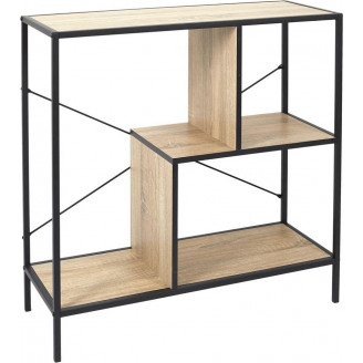 Regał Industrialny Rack 80 Czarny Intesi - Stylowe Półki