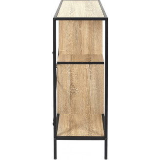Regał Industrialny Rack 80 Czarny Intesi - Stylowe Półki