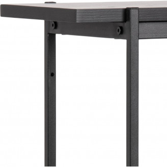 Regał Actona Angus 94 Czarny - Industrialny Design | [Nazwa Sklepu]