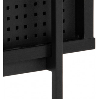 Regał Actona Angus 94 Czarny - Industrialny Design | [Nazwa Sklepu]