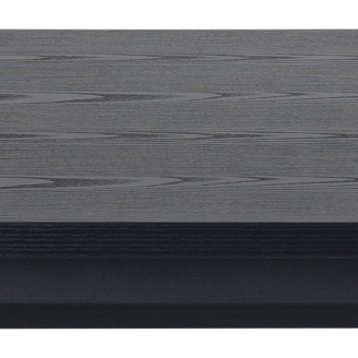 Stół loft Actona Angus 200x90 czarny - Industrialny design