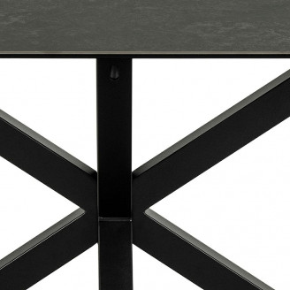 Stół prostokątny Heaven 160x90 czarny Actona | Actona