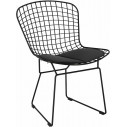 Krzesło druciane designerskie Harry czarne D2.Design
