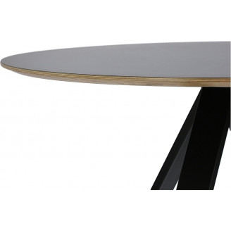 Stół okrągły Mezzanotte 60 czarny Cheers - Elegancki design