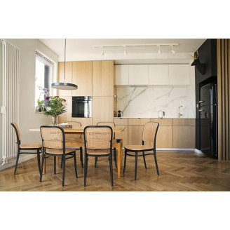 Krzesło Boho Antonio czarne Intesi - Stylowy Design | Kup Teraz