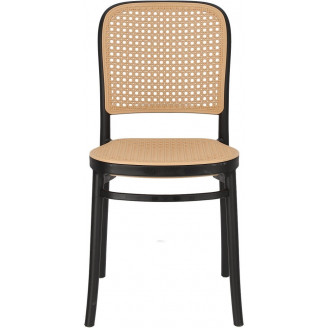 Krzesło Boho Antonio czarne Intesi - Stylowy Design | Kup Teraz