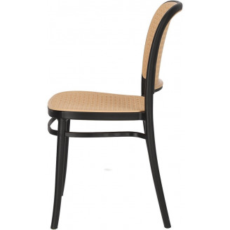 Krzesło Boho Antonio czarne Intesi - Stylowy Design | Kup Teraz