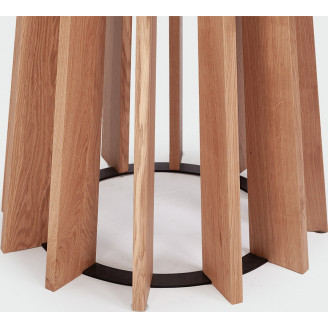 Stół okrągły Tavle 120 dąb Nordifra - Elegancki design | Kup teraz