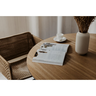 Stół okrągły Tavle 120 dąb Nordifra - Elegancki design | Kup teraz