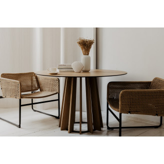 Stół okrągły Tavle 145 dąb Nordifra | Elegancki design