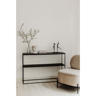 Konsola Stam 115cm Nordifra | Czarny Marmur | Kup Teraz