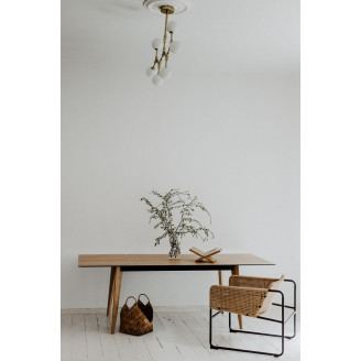 Stół rozkładany dąb Nordifra | 120x80 | Funkcjonalny design