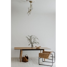 Stół rozkładany dąb Nordifra | 120x80 | Funkcjonalny design