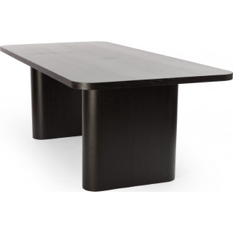 Stół Pelare 220x100 Czarny Dąb | Nordifra - Elegancki Design