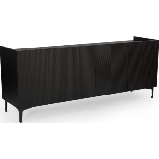 Komoda Bolge I 160 czarna Nordifra - Elegancki design i funkcjonalność