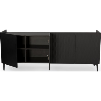 Komoda Bolge I 180 Czarna | Nordifra - Elegancki Design