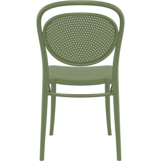 Krzesło Marcel oliwkowe Siesta - Elegancki design, wygoda i trwałość