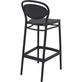Krzesło barowe Marcel czarne Siesta | Nowoczesny design