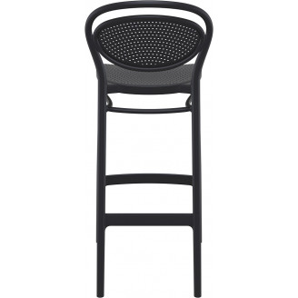 Krzesło barowe Marcel czarne Siesta | Nowoczesny design