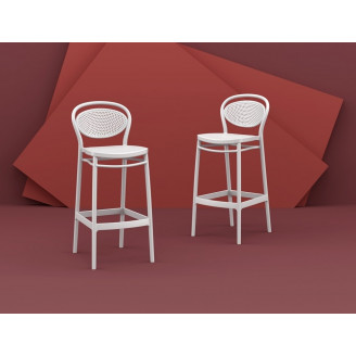 Krzesło barowe Marcel czarne Siesta | Nowoczesny design