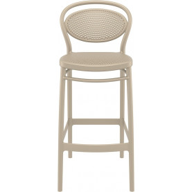 Krzesło barowe Marcel beżowe Siesta - Stylowy design i trwałość 2