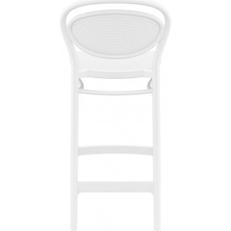 Krzesło barowe Marcel białe Siesta | Nowoczesny design