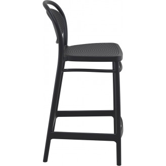 Krzesło barowe Marcel czarne Siesta | Nowoczesny design