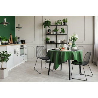 Krzesło Dill czarne Intesi - Designerskie, metalowe, loft