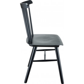 Krzesło drewniane Stick czarne | Moos Home - Komfort i styl 2