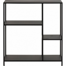 Regał Actona Newcastle Low Czarny - Industrialny Design