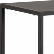 Regał Actona Newcastle Low Czarny - Industrialny Design