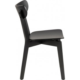 Krzesło drewniane Roxby czarne Actona - Stylowy Design 2