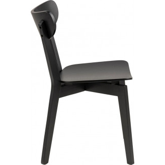 Krzesło drewniane Roxby czarne Actona - Stylowy Design