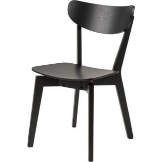 Krzesło drewniane Roxby czarne Actona - Stylowy Design