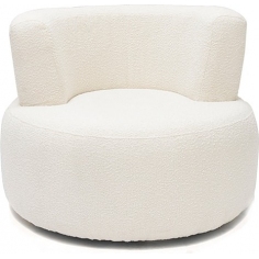 Fotel designerski tapicerowany Object051 Boucle nata NG Design