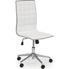Krzesło biurowe obrotowe TIROL biały Halmar do biurka.