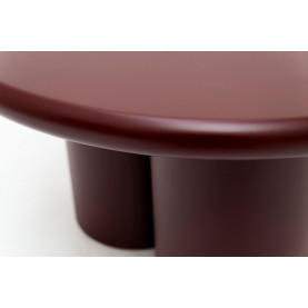 Stolik okrągły bordowy Object059 | NG Design 2