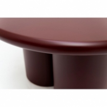 Stolik okrągły bordowy Object059 | NG Design | Kup online