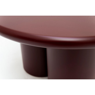 Stolik Okrągły Bordowy Object059 | NG Design