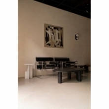 Stolik dębowy Object060 czarny NG Design | Nowoczesny design