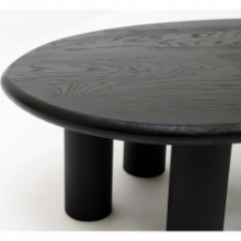 Stolik dębowy Object060 czarny NG Design | Nowoczesny design