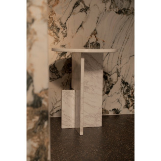 Stolik boczny marmurowy Object065 | NG Design - Luksus i Elegancja