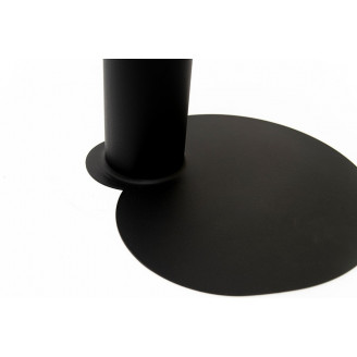 Stolik boczny NG Design Object073 | Czarny, Metalowy