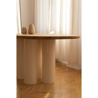 Stół dębowy owalny 140x90cm NG Design - Elegancki design