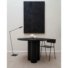 Stół okrągły drewniany NG Design 130cm - Elegancki i funkcjonalny 2